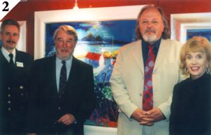 Robin Sneeden, John Lowrie Morrison and Ann Gloag