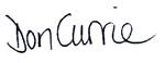 Editors signature