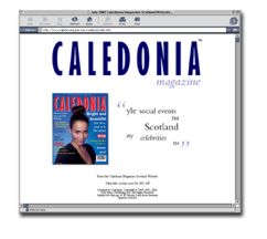 Caledonia magazine home page